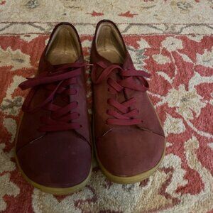 Vivobarefoot Mens Trainers Addis Leather Lace-Up Sneakers Size 45